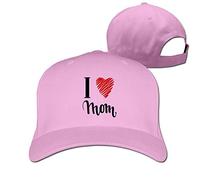 GUIZAZYY Custom I Love You Mom Adjustable Baseball Cap Hat for Men Womens,Black