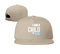 GUIZAZYY Custom I'm A Child of God Adjustable Baseball Hat & Cap Natural
