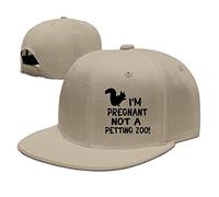 GUIZAZYY Custom I'm Pregnant Not A Petting Zoo Adjustable Baseball Hat & Cap