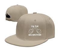 GUIZAZYY Custom I'm The Big Brother Adjustable Baseball Hat & Cap Natural