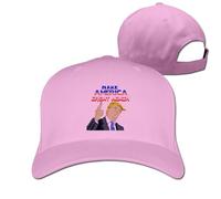 GUIZAZYY Customized Make America Great Again Cool 100% Organic Cotton Casquette for Womens White