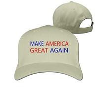 GUIZAZYY Customized Make America Great Again Geek 100% Organic Cotton Casquette for Womens Black