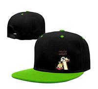 GUIZAZYY Cute Adjustable Calvin and Cartoon Hobbes Smile Baseball Hats Caps RoyalBlue KellyGreen