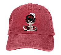 GUIZAZYY D.N Anigel My First Love.jpg Cap Men Women Adjustable Baseball Vintage Washed Denim Hat for Outdoor