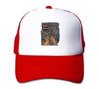 GUIZAZYY Dave Matthews -2019 Tour Cool Music Band Logo Trucker Hat Baseball Cap Grid Cap Black for Teenagers and Adults