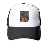 GUIZAZYY Dave Matthews -2019 Tour Cool Music Band Logo Trucker Hat Baseball Cap Grid Cap Black for Teenagers and Adults