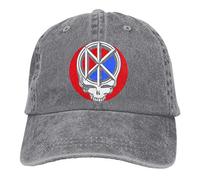 GUIZAZYY Dead Kennedys Logo Skull Adjustable Unisex Hat Baseball Caps Black