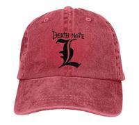 GUIZAZYY Death Note Unisex Adjustable Retro Cowboy Hat Stylish Baseball Cap
