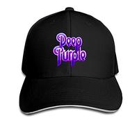 GUIZAZYY Deep Purple Logo Adult Sandwich Baseball Cap