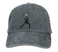 GUIZAZYY Design Printing Comfortable Hats Monster Hunter World Witcher 3 Geralt New Baseball Cap