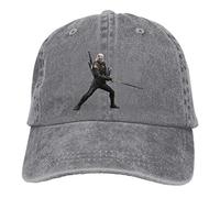 GUIZAZYY Design Printing Comfortable Hats Monster Hunter World Witcher 3 Geralt New Baseball Cap