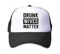 GUIZAZYY Drunk Wives Matter Boy and Girl Snapback Mesh Baseball Hat Youth Size Cap
