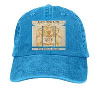 GUIZAZYY Earth Wind & Fire-The Eternal Dance Unisex Fun Casquette Hats Vintage Adjustable Trucker Hat Black