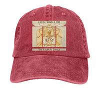 GUIZAZYY Earth Wind & Fire-The Eternal Dance Unisex Fun Casquette Hats Vintage Adjustable Trucker Hat Black