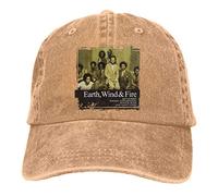 GUIZAZYY Earth Wind & Fire Unisex Soft Casquette Hats Vintage Adjustable Baseball Caps Black