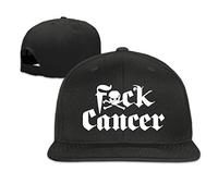 GUIZAZYY ErLiu SS Men&Women Baseball Hat Fuck Cancer Baseball Cap Black