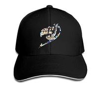 GUIZAZYY Fairy Tail Sandwich Peaked Hat Cap Black