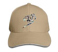 GUIZAZYY Fairy Tail Sandwich Peaked Hat Cap Natural