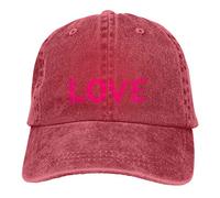 GUIZAZYY Fall in Love Men's 100% Cotton Cowboy Hats Adjustable Six Panel Caps Camp Baseball Caps