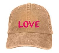 GUIZAZYY Fall in Love Men's 100% Cotton Cowboy Hats Adjustable Six Panel Caps Camp Baseball Caps