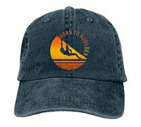 GUIZAZYY Gaming is My Life Distressed Washed Denim Hat Adjustable Baseball Cap Men Women
