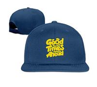 GUIZAZYY Good Times Ahead Customized Funny Baseball Hat for Men Women,Black