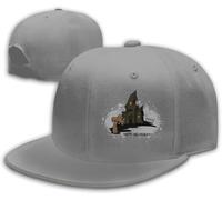 GUIZAZYY Halloween Castle Baseball Hat Adjustable 6-Panel Outdoor Caps for Womens
