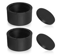 GUIZIYAO Couvercle de vidange de Filtre à Sable, Bouchon et Joint de Vidange, Couvercle de vidange de Filtre à Sable de Piscine, Couvercle de Filtre de Piscine, Accessoires de Piscine