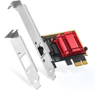 GUJL-2.5G Pcie Network Adapter,Rtl8125B Lan Controller 2500/1000/100Mbps Rj45 Ethernet Card Support Pxe For Windows/Linux/Mac