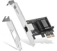 GUJL-5G Pcie Network Adapter,Rtl8126 5G/2.5G/1G/100Mbps Ethernet Card Rj45 Lan Controller With Low Profile,Support Pxe For Windows 11/10,Linux