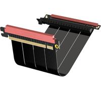 GUJL-Ava5 Câble Riser Pcie 5.0 Prêt Pour Rtx5090 Rx9070 Gpu X16 128Go/SCompatible Avec Lian Li A4-H2O & Pcie 4.0 Conçu Pour Boîtier Mini Itx Double Inversion,Noir 19Cm (Longueur Totale 21Cm)