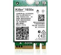 GUJL-Ax1650X Killer Series Wifi 6 Upgrade Gaming Wifi Adapter M.2 Wifi Card For Pc 2.4 Gbps Wifi For Pc Supports Bluetooth 5.2 & Intel,Amd,Windows 10+,Linux (Ax1650X)