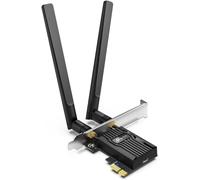 GUJL-Wifi 6 Carte Wifi Pcie Ax3000,Archer Tx55E,Adaptateur Bi-Bande Carte Wifi Bluetooth 5.2 Avec 2 Antennes Multidirectionnelles,Intel Wi-Fi 6,Ideal Pour Gaming