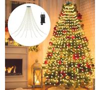 GuKKK 10M 600 LED Guirlande Lumineuse, Guirlandes Lumineuses Noel Decoration, 8 Modes Fil de Guirlandes Cuivre Lumineuses, Étanche IP65, Guirlande LED Décoration pour Intérieur, Extérieur (PX)
