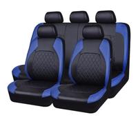 GUKKO Housse Siège Voiture pour Audi Q2 Q3 Q3-Sportback / Q4 e-tron / Q4 Sportback e-tron 2016-2024, Avant Arrière Coussins Couvre Respirant Coussin SièGe ImperméAble Accessoire,C Blue