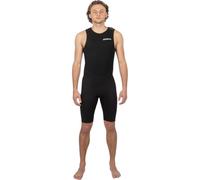 GUL 2024 Hommes Response 3/2mm Flatlock Short John Combinaison Néoprène RE5304-B9 - Black