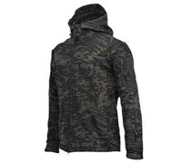 GULASISI Veste de pluie imperméable pour homme avec fermeture éclair - Coupe ajustée - Coupe-vent à capuche - Léger - Pour randonnée en plein air - Avec poches, A01_Camouflage, XL