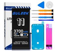 GUL atterie pour iPhone 11, 3700mAh Haute Capacité Réelle, Kit Remplacement Complet avec Outils et Guide