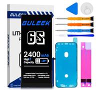 GULEEK Batterie pour iPhone 6S, 2400mAh Haute Capacité Réelle, Kit Remplacement Complet avec Outils et Guide