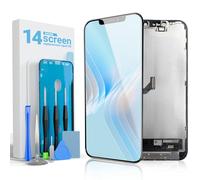 GULEEK Écran FHD pour iPhone 14 LCD de Remplacement 6,1 Pouces Écran Tactile avec 3D Touch Digitizer Outils de Réparation et Film Protecteur Inclus