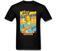 GULEMEI Mac Demarco Smoke Poster Unisex 100% Cotton Short-Sleeve T-Shirts Black XXL