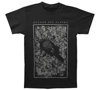GULEMEI Oceans Ate Alaska Undergrowth Unisex 100% Cotton Short-Sleeve T-Shirts Black XXL