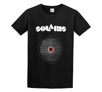 GULEMEI Solaris Andre Tarkovsky Russian Science Fiction Movie Space Unisex 100% Cotton Short-Sleeve T-Shirts Black S