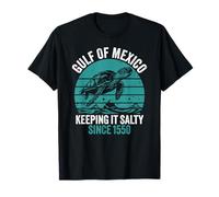 Gulf Of Mexico Shirt Est 1550 Turtle The Golfe Of Mexico T-Shirt