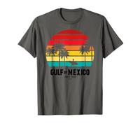 Gulf of Mexico Since 1550 Retro Vintage Beach Gulf of Mexico T-Shirt
