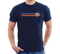 Gulf Steve McQueen T-Shirt Racing is Life Lee Mans Porche D16 T-Shirts à Manches Courtes(Large)