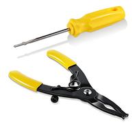 Gulfmew Ensemble d'outils de rotor et de tête de pulvérisation compatibles avec les têtes d'arrosage Rain Bird série 1800/5000, tête de pulvérisation pour réparation de système d'irrigation de pelouse, jaune