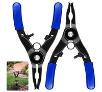 Gulfmew Lot de 2 têtes de pulvérisation - Outil de traction pour arroseurs pop-up - Outil de tête d'arrosage compatible avec Rain Bird Hunter et outils de traction - Outils de réglage du rotor pour