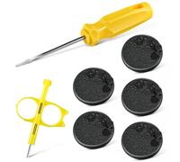 Gulfmew Lot de 7 embouts en caoutchouc compatibles avec le capuchon de protection de rotor Hunter PGP - Pièces d'irrigation de pelouse pour système d'arrosage automatique