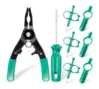 Gulfmew Lot de 8 têtes d'arrosage compatibles avec Rain Bird 5000, tête d'arrosage Hunter MP PGP, outils de réglage du rotor, outil clé d'arrosage pour système d'arrosage de pelouse